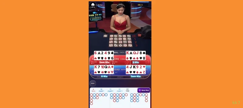 Roleta e blackjack kk7